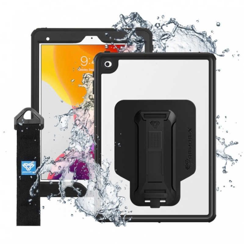 未開梱 FOX 10.2インチ iPad 第8|7世代 用 IP68 Waterproof Case with Hand Strap MXS-A10S