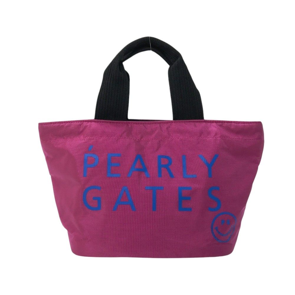 PEARLY GATES パーリーゲイツ カートバッグ ニコちゃん柄 ピンク