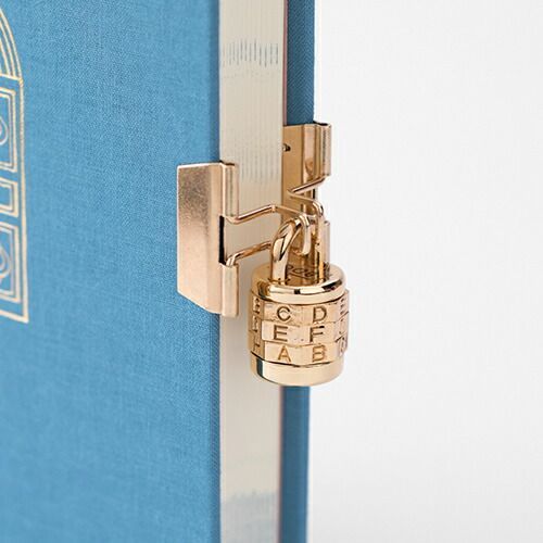 まとめ ミドリ 日記 鍵付 扉 動物柄 青 12868 ×3セット SKLAD-KIRPICHA_RU