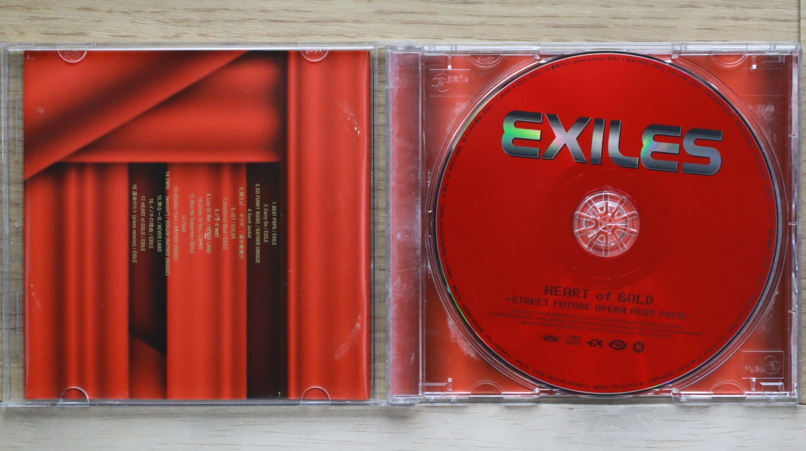 国内盤CD☆エグザイル/EXILE□ Heart of gold □4912345678903/【国内