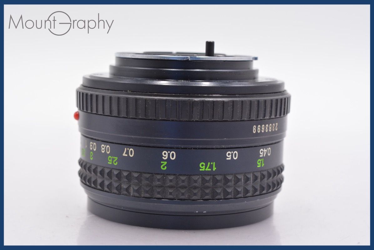  実用 ミノルタ MINOLTA MD ROKKOR 50 mm F 1 7 前後キャップ付 同梱可 mj 5021 その他 カメラ