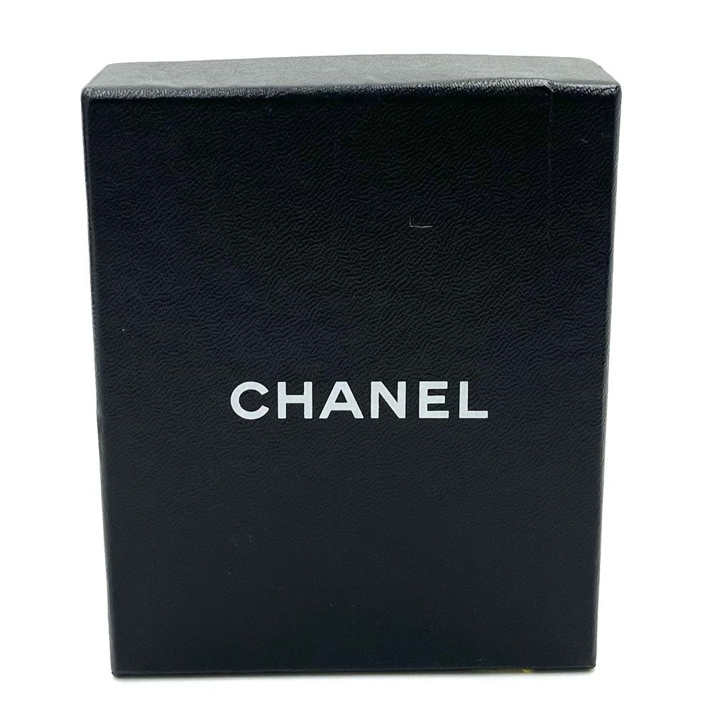 CHANEL シャネル ネックレス ココマーク ココ ハート リボン アクセサリー ゴールド ブラック 黒 2006年 GP    06P レディース 約9.1g【品】