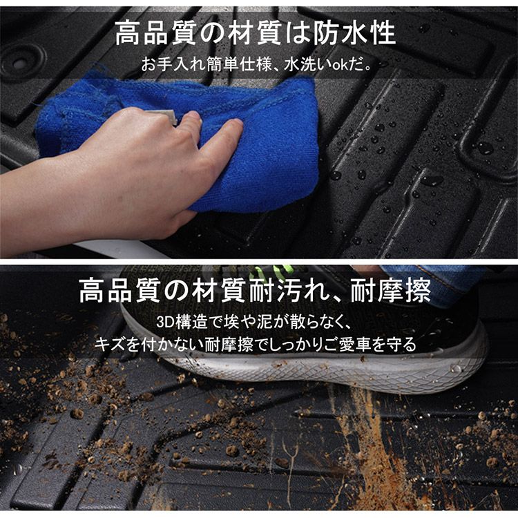 3Dフロアマット 立体
