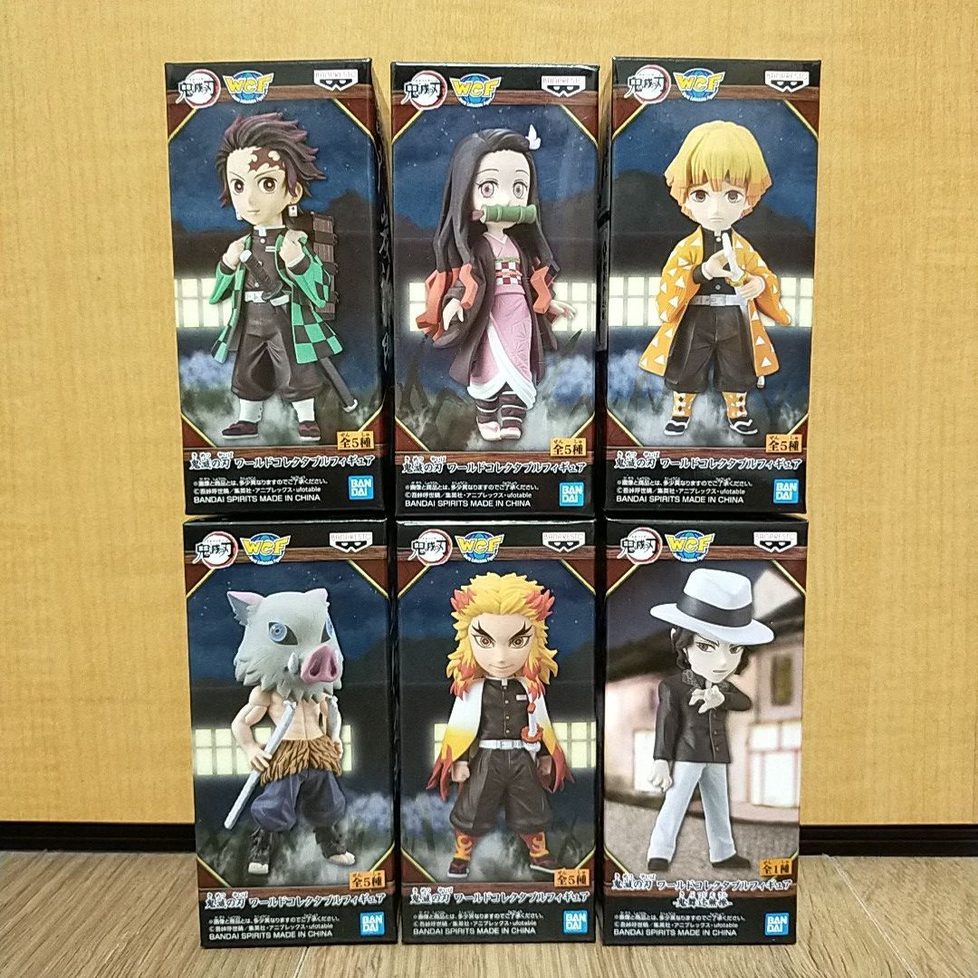 鬼滅の刃 ワールドコレクタブルフィギュア 全5種セット+鬼舞辻無惨 合計36個 鬼滅の刃 ワールドコレクタブルフィギュア 全5種セット+鬼舞辻無惨