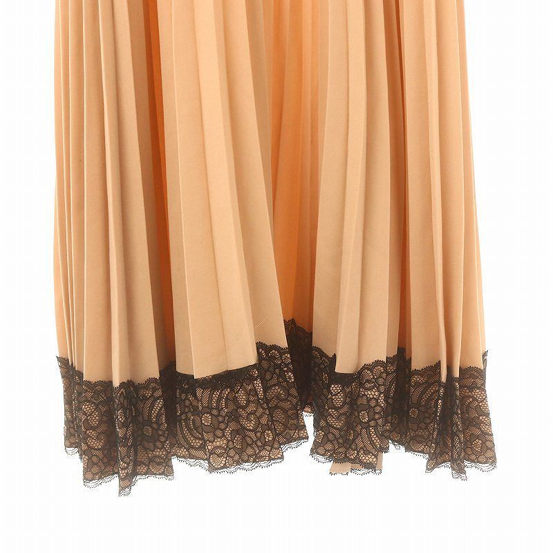 レッドヴァレンティノ RED VALENTINO レース プリーツ ワンピース 衣料  