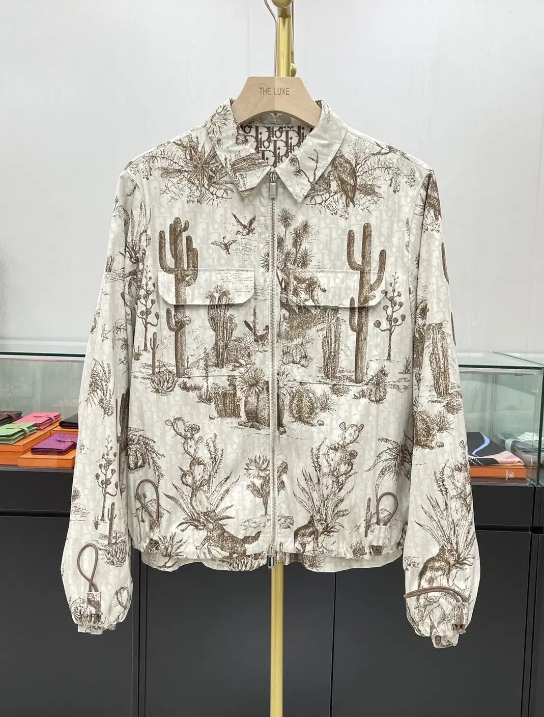 【雷市場（ポンジャン）商品韓国直送】 DIOR(ディオール) トラビススコット カクタスジャック ブルゾン ジャケット 213C522C5531