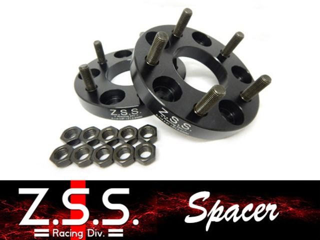 Z.S.S. ワイドスペーサー 20mm 114.3 5穴 M12×P1.5 マツダ PCD114.3-5H ワイドトレッドスペーサー ワイトレ
