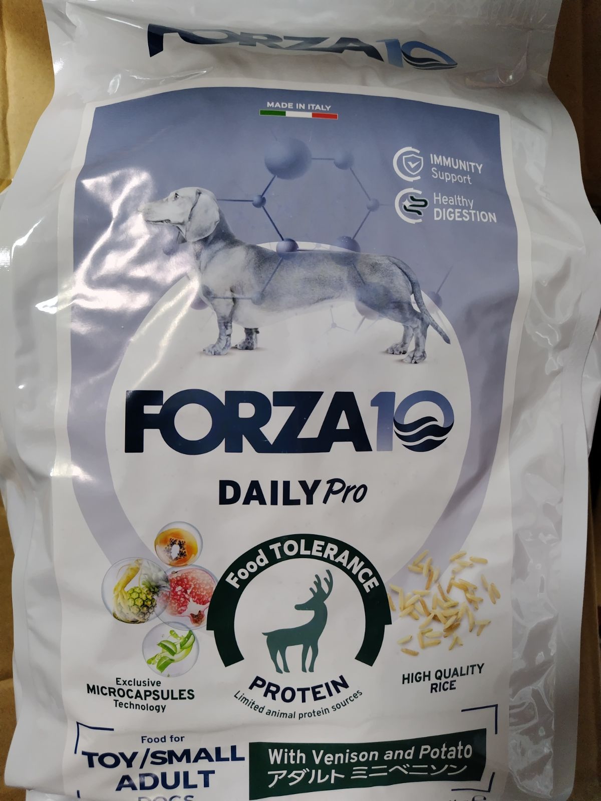 フォルツァ10(Forza10) ドッグフード デイリープロ アダルトミディアム デイリーフォルツァ アダルト ミニ / ミディアム ヘルシースキン