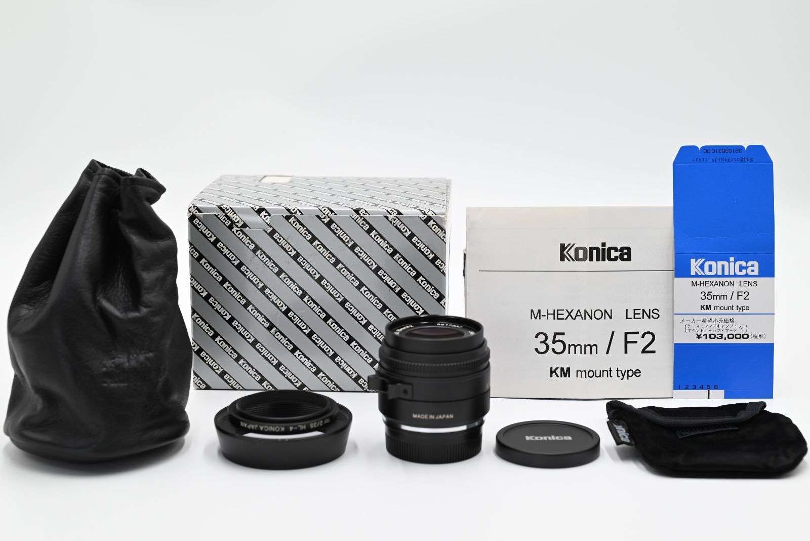 正規逆輸入品】 【新品級】Konica コニカ M-HEXANON 35mm F2 Mマウント