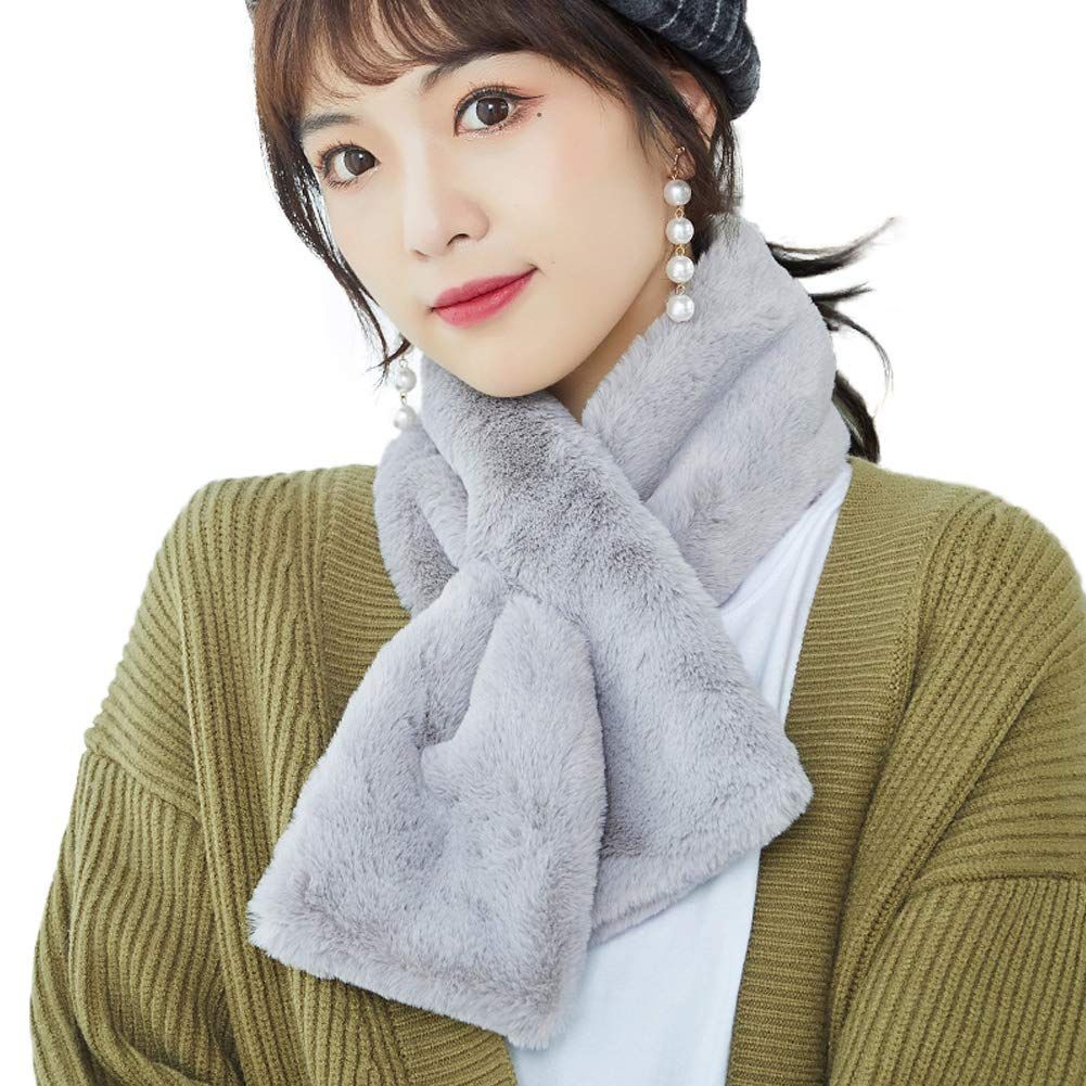 売切注意 お急ぎ下さい 柔らかなエコ毛皮 男女兼用 ファー光沢感 20 90cm 秋冬防寒 スヌード マフラー 暖かい ティペット フェイクファー 9色展開 Laisve