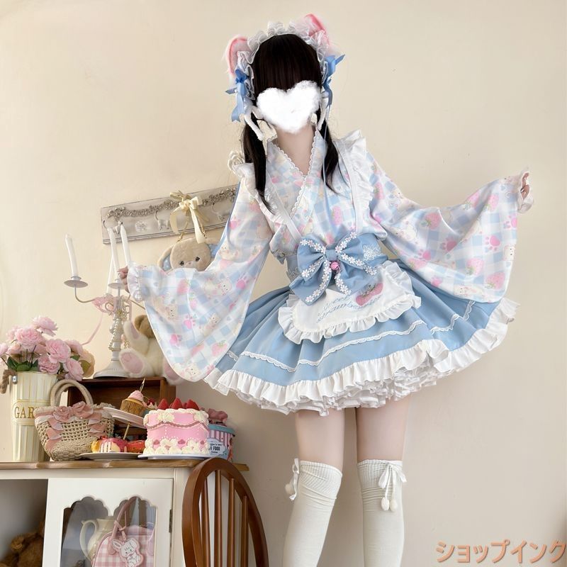 猫モチーフ 和風メイド改良版