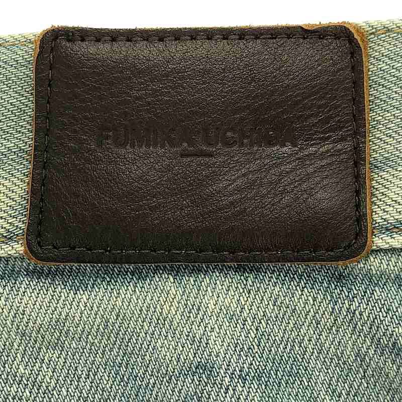 FUMIKA UCHIDA / フミカウチダ | DENIM TIE-DYE STRAIGHT PANTS