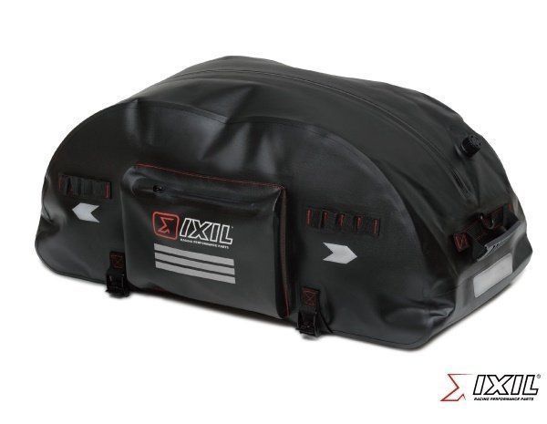 IXIL製 バイク用 防水 ツーリングバック シートバック 肩掛けバッグ 大容量 60L ブラック