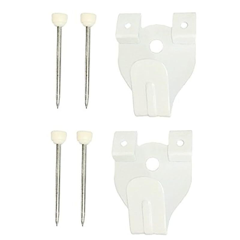 福井金属工芸 鉄 並 Xフック 中 ホワイト 10個入 安全荷重3kg 時計 壁掛けフック 引っ掛けフック 4052W-10 0