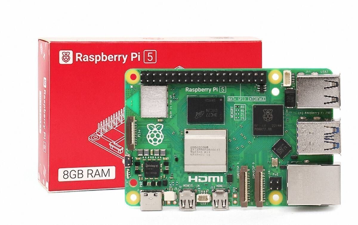 開発ボード Raspberry Pi 5 8GB 7インチ タッチスクリーンセット
