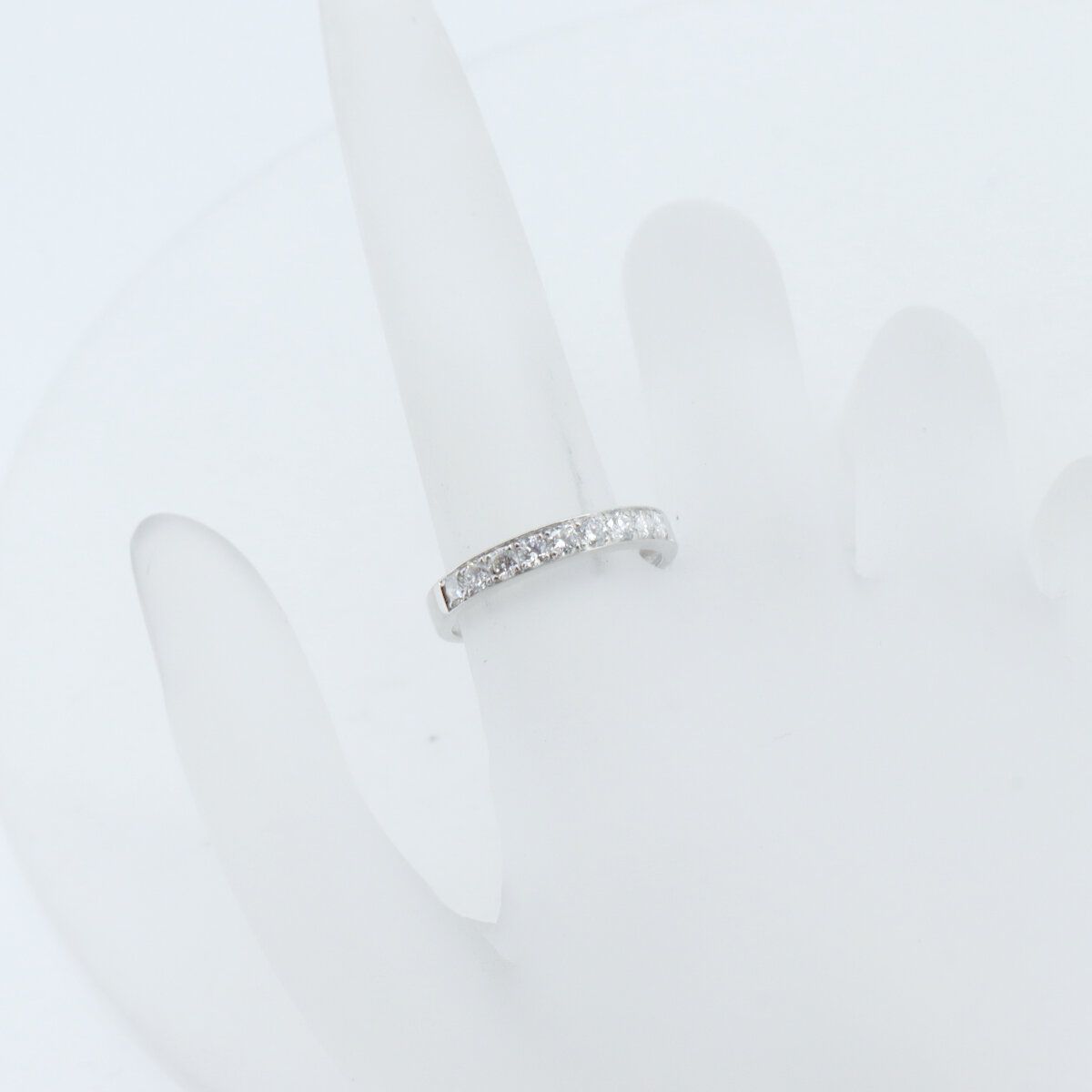 タサキ ハーフエタニティ ダイヤモンド リング 指輪 0.41ct 10号 Pt900  