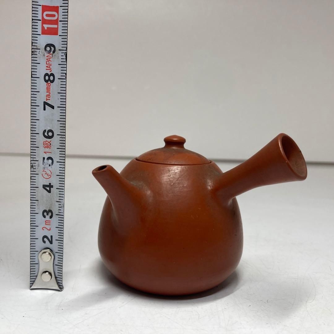 在銘 朱泥 急須 横幅約9㎝ 東Y5-1206 トヒチ WWW_IBETON_RU