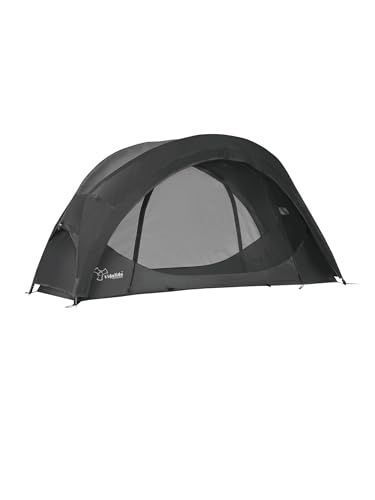 Color ブラック_Size インナーテント＋フライシート Vidalidoヴィダリド コットテント ソロテント 2点セット テント １人用 軽量 メッシュ生地 簡易テント 3 WAY タイプ 自立式 キャンプテント ツーリングテント カンガールテント 前後