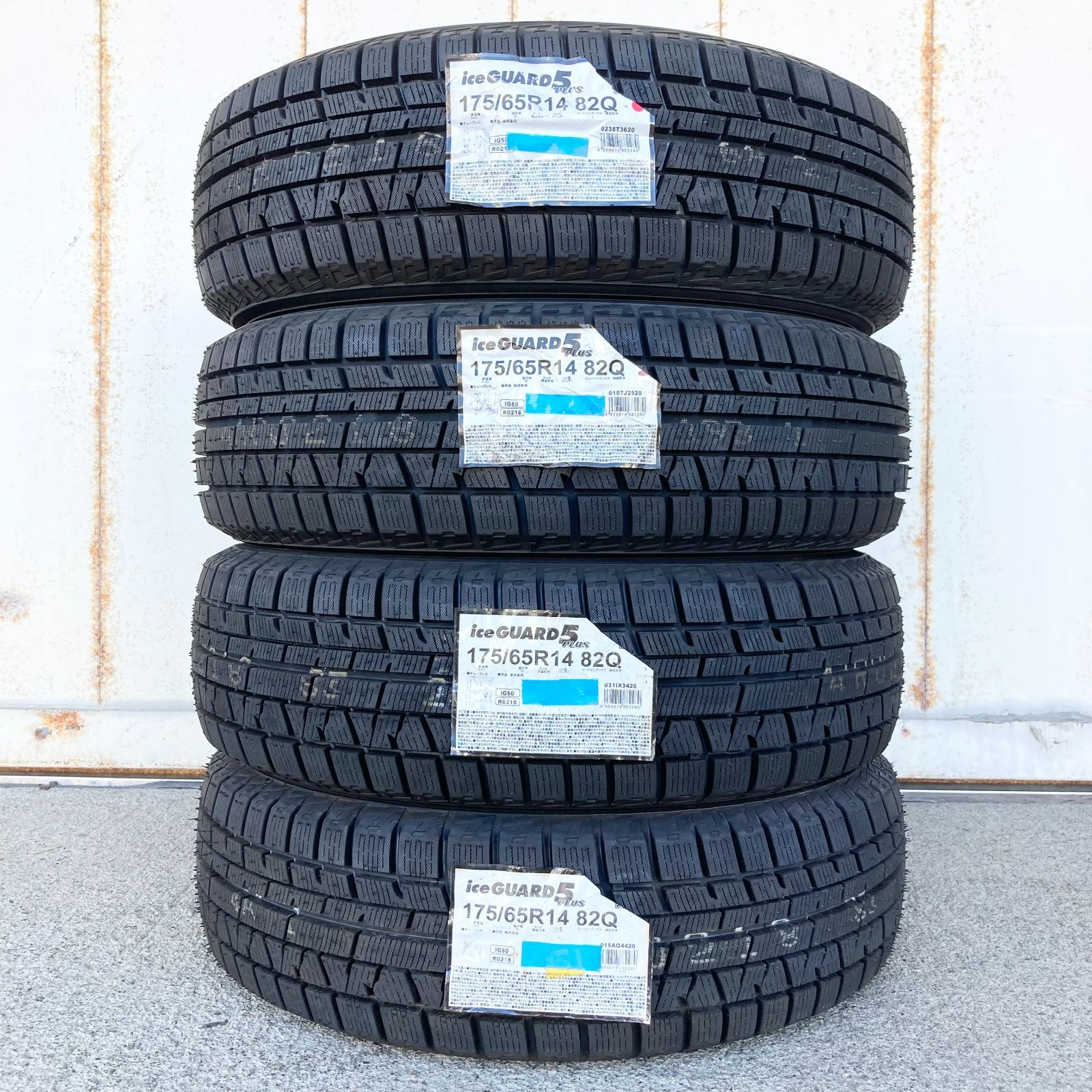 ☆175/65R14 スタッドレスタイヤ 4本セット 新品 ヨコハマ アイス 