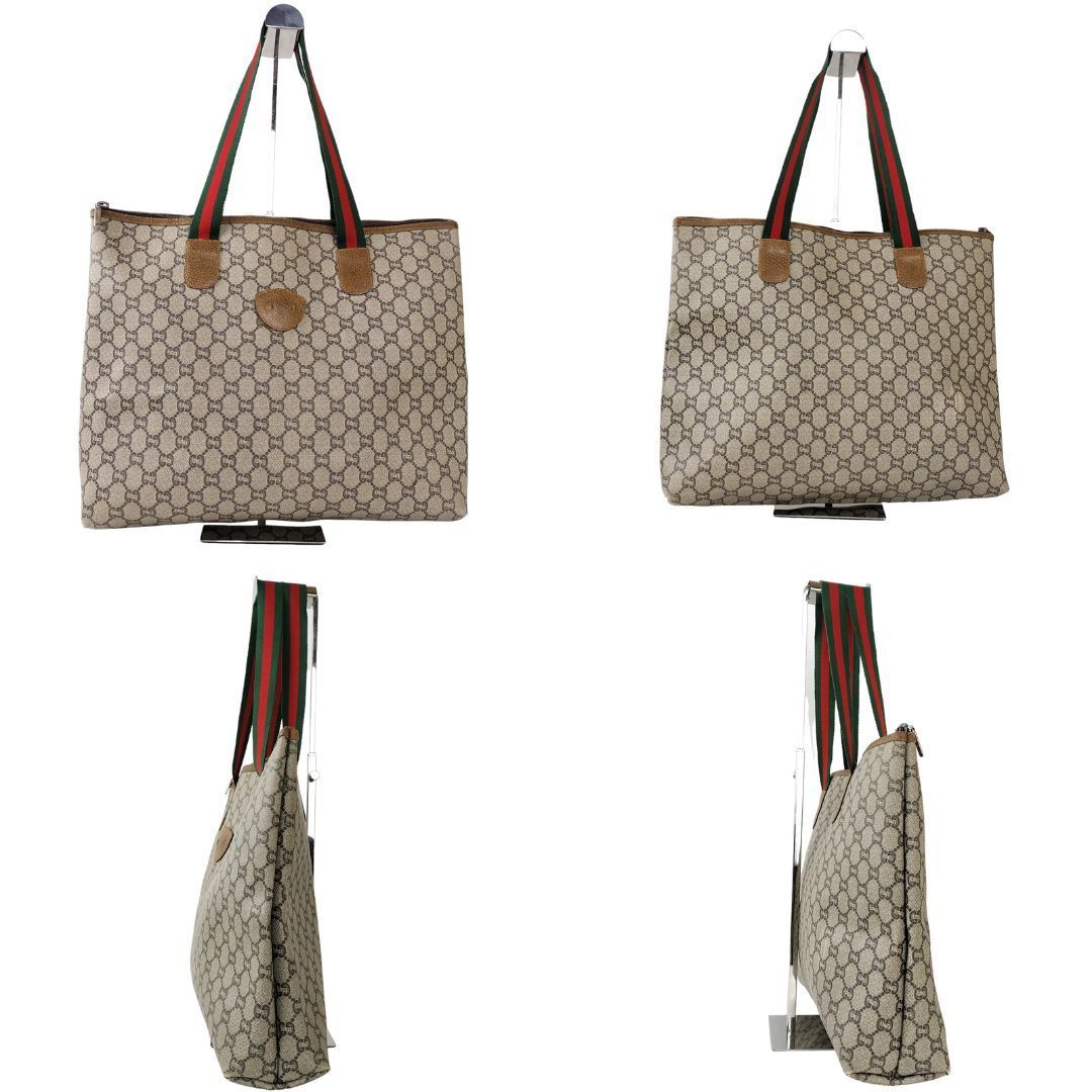 グッチプラス GUCCI PLUS シェリー トートバッグ ショルダー GG柄 楽天市場】【中古】 グッチプラス GUCCI PLUS シェリー トート