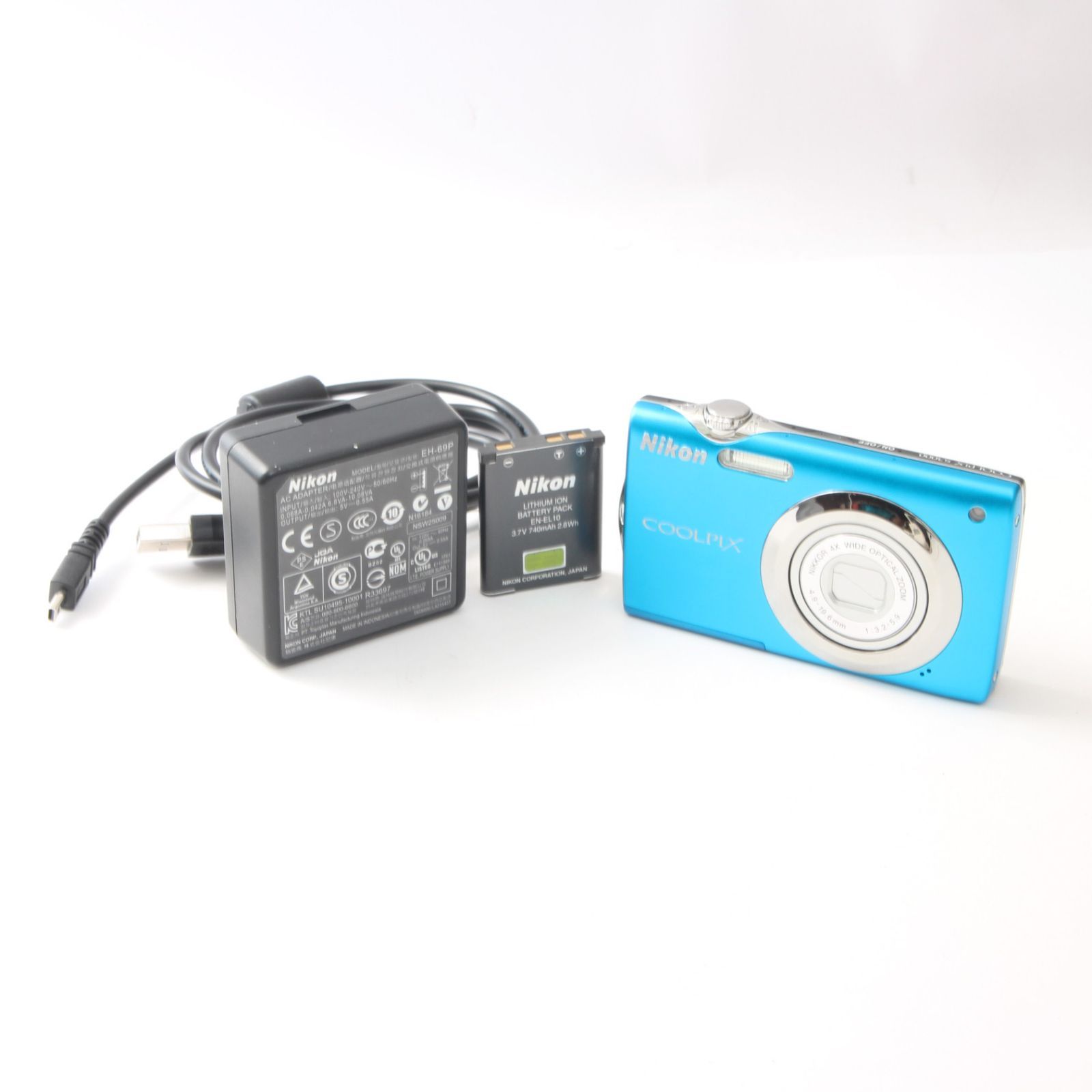 ニコン Nikon COOLPIX S3000 シルバー バッテリー付き 【公式通販】