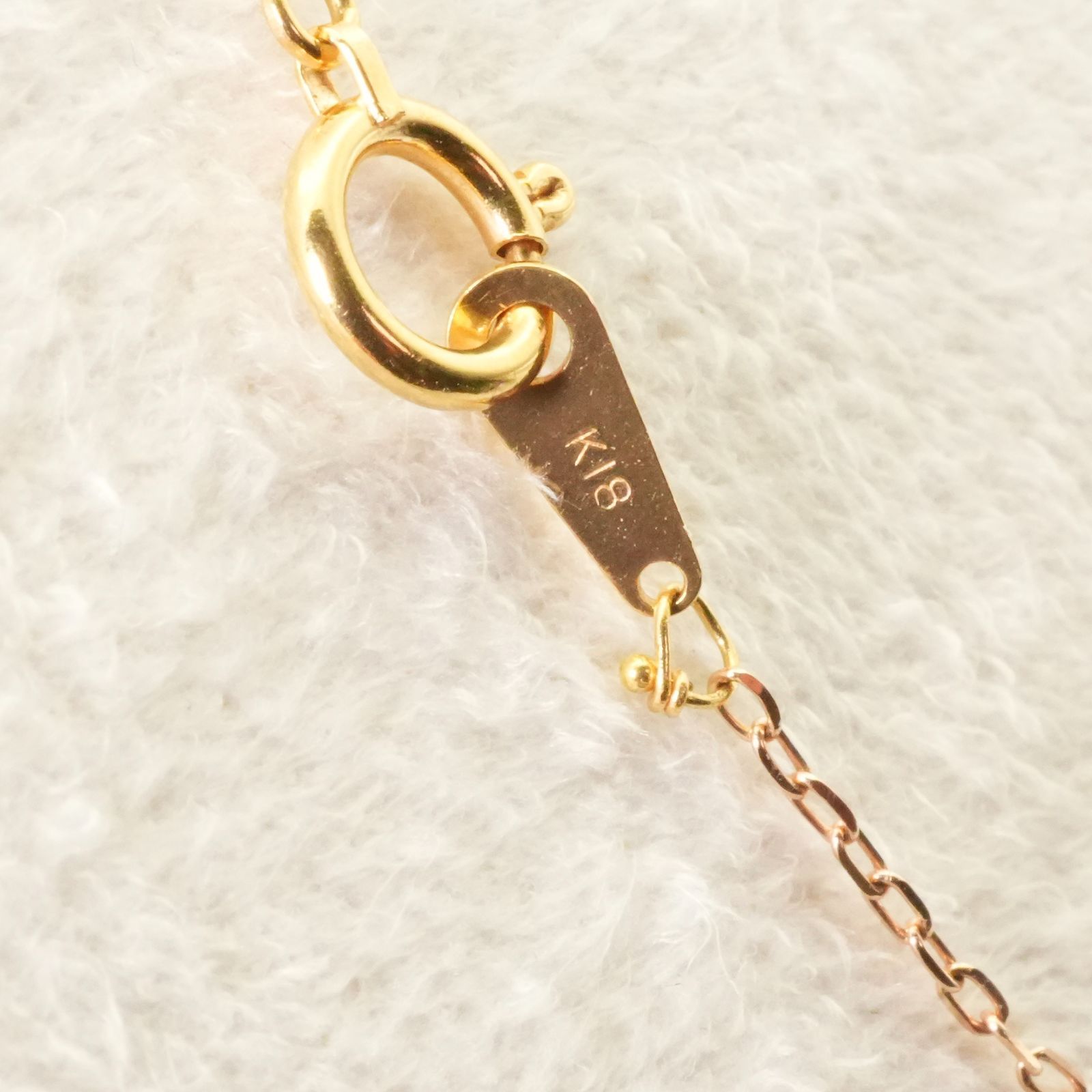 アトリエカオル ストーン ロング ネックレス K18×K10/24-5721M - メルカリ 