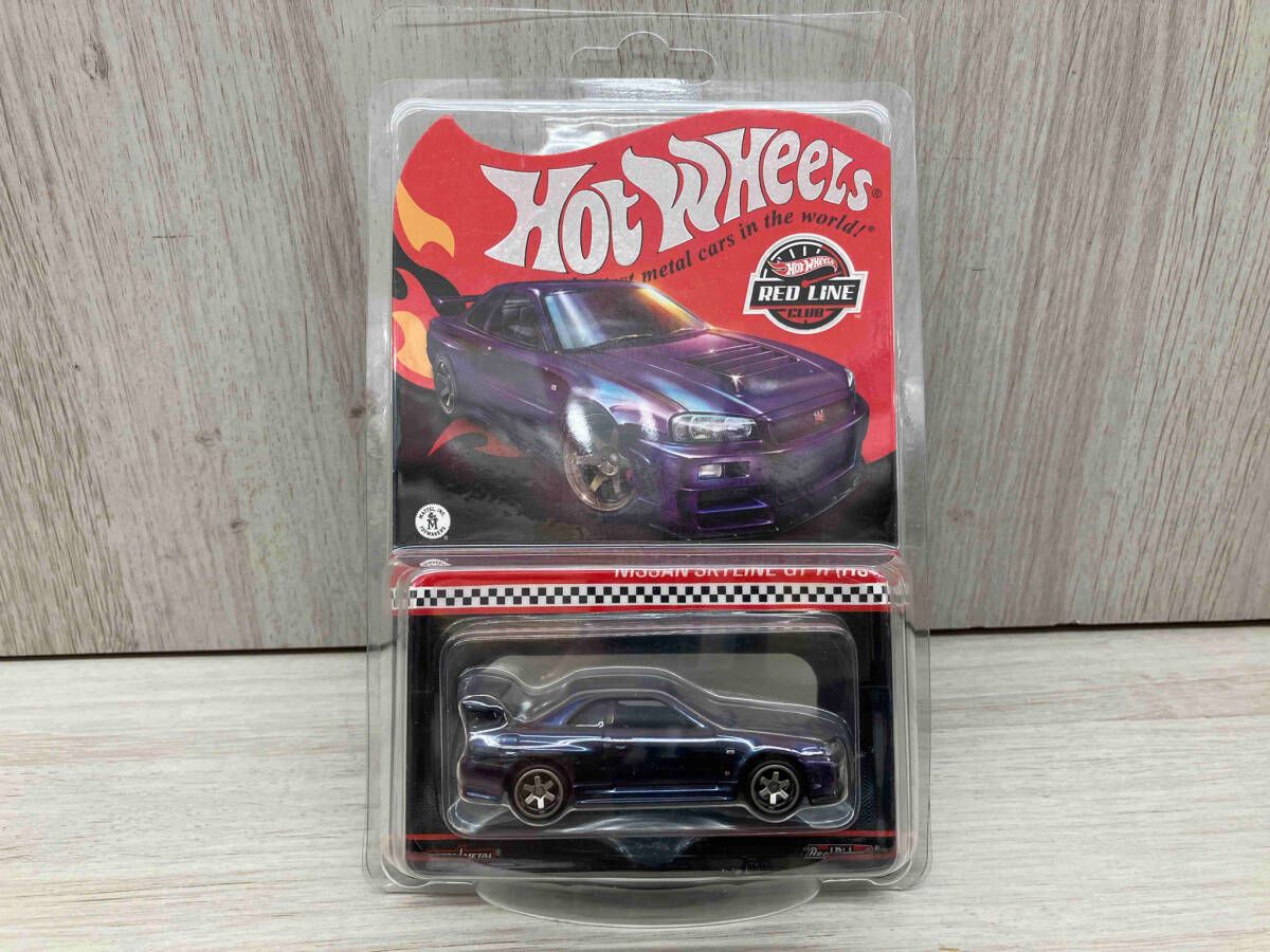 ホットウィール レッドライン NISSN SKYLINE GT-R（R34） - メルカリ