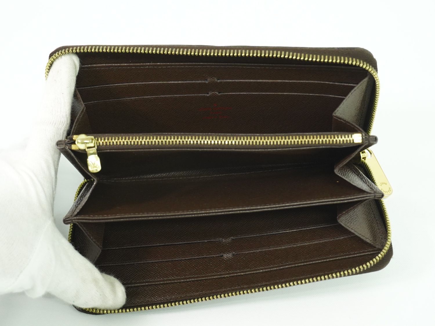 本物 ルイヴィトン LOUIS VUITTON LV ジッピーウォレット ダミエ  