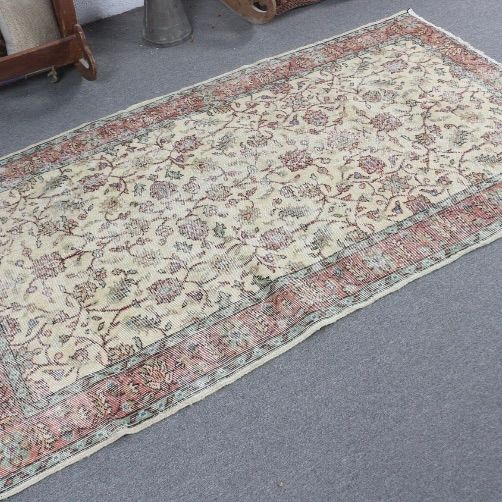 ペルシャ絨毯 280x196 中古品 手織り 美術品 ケルマン産 Kerman