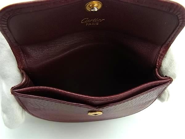 Cartier カルティエ マストライン レザー コインケース 小銭入れ