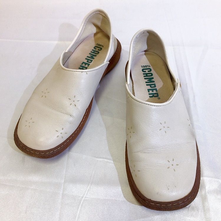 100% CAMPER カンペール フラットシューズ レザー レディース 22.5cm 