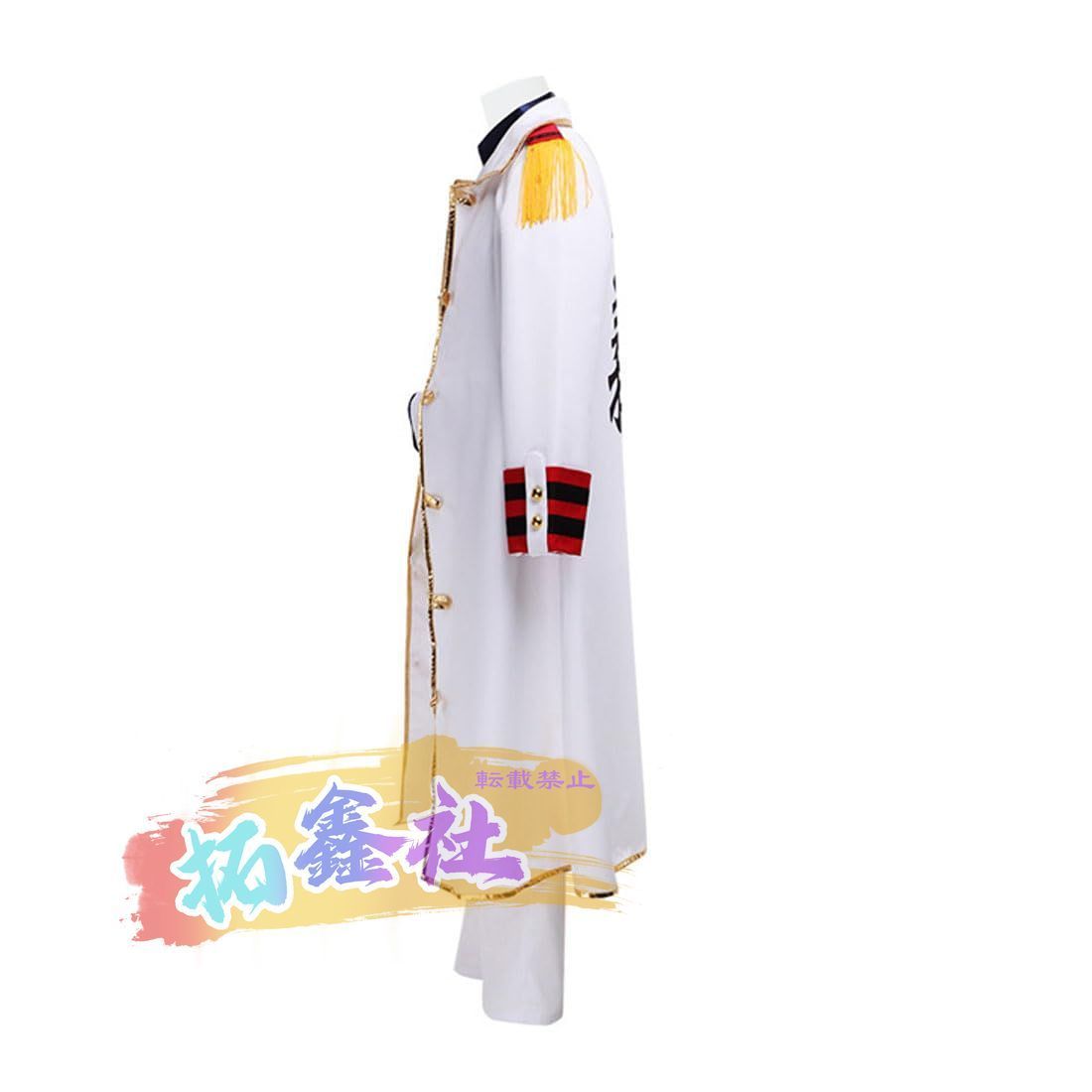 白い マント 海軍 正義 海軍本部中将 ポンチョ イベント仮装 漫画 アニメ Monkey D Garp モンキー?D?ガープ ONE PIECE に適合 コー
