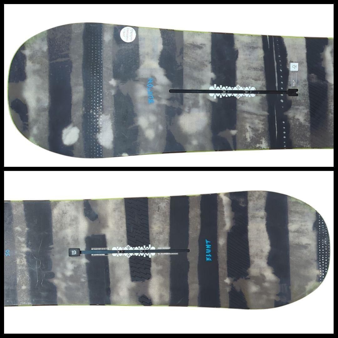 BURTON スノーボード 2点セット ビンディング BLUNT FLYING V グラトリ
