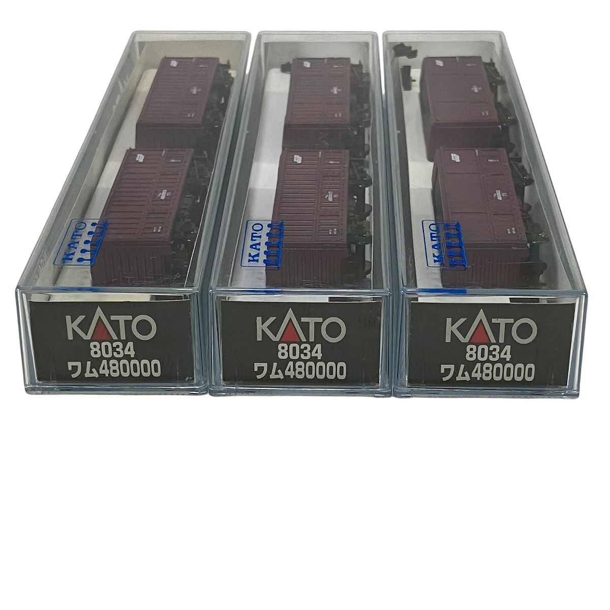 KATO 貨物列車 KATO 8034 JR貨物 ワム480000形 チップ積貨車2両セット 3点お