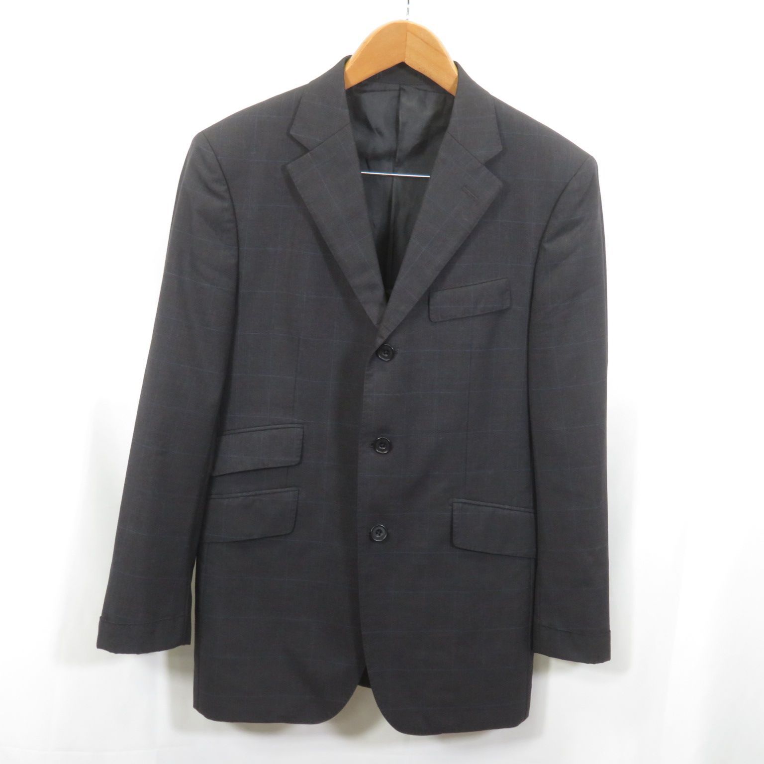 バーバリーブラックレーベル super 100’s テーラードジャケット BURBERRY BLACK LABEL スーパー100s 春夏 テーラードジャケット - メルカリ