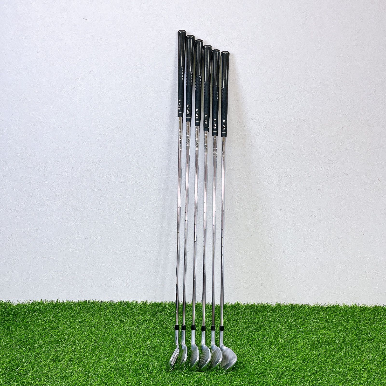 希少レフティ PING S55 ピン メンズレフティ アイアン 6本セット