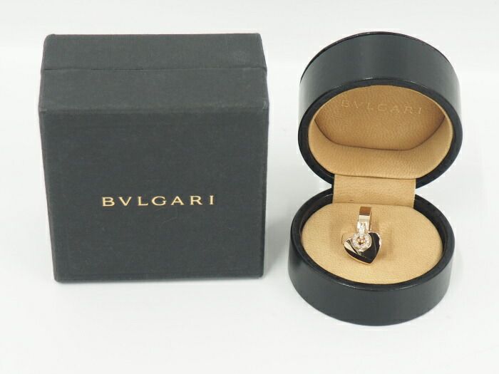 BVLGARI ブルガリブルガリ クオーレ ダイヤリング ハートモチーフ ...