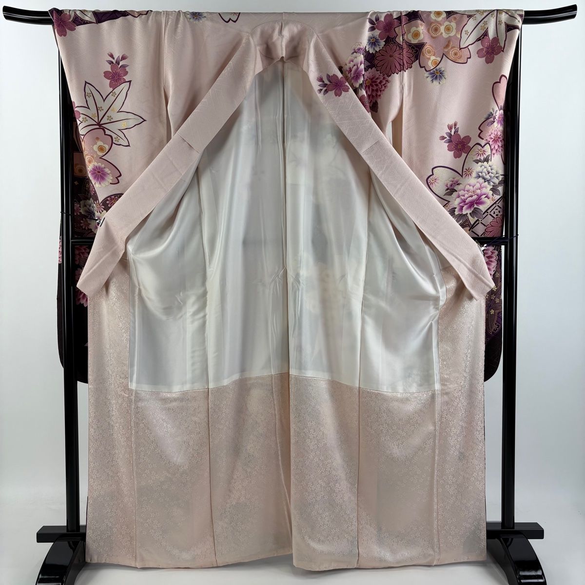 さんぺい【身丈166.5cm裄68.5cm】振袖フルセット【正絹】 振袖 身丈166.5cm 裄丈68.5cm 正絹 逸品