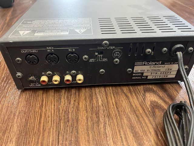 Roland SOUND CANVAS SC-55MK2 動画有 SC-55MKII 音源モジュール