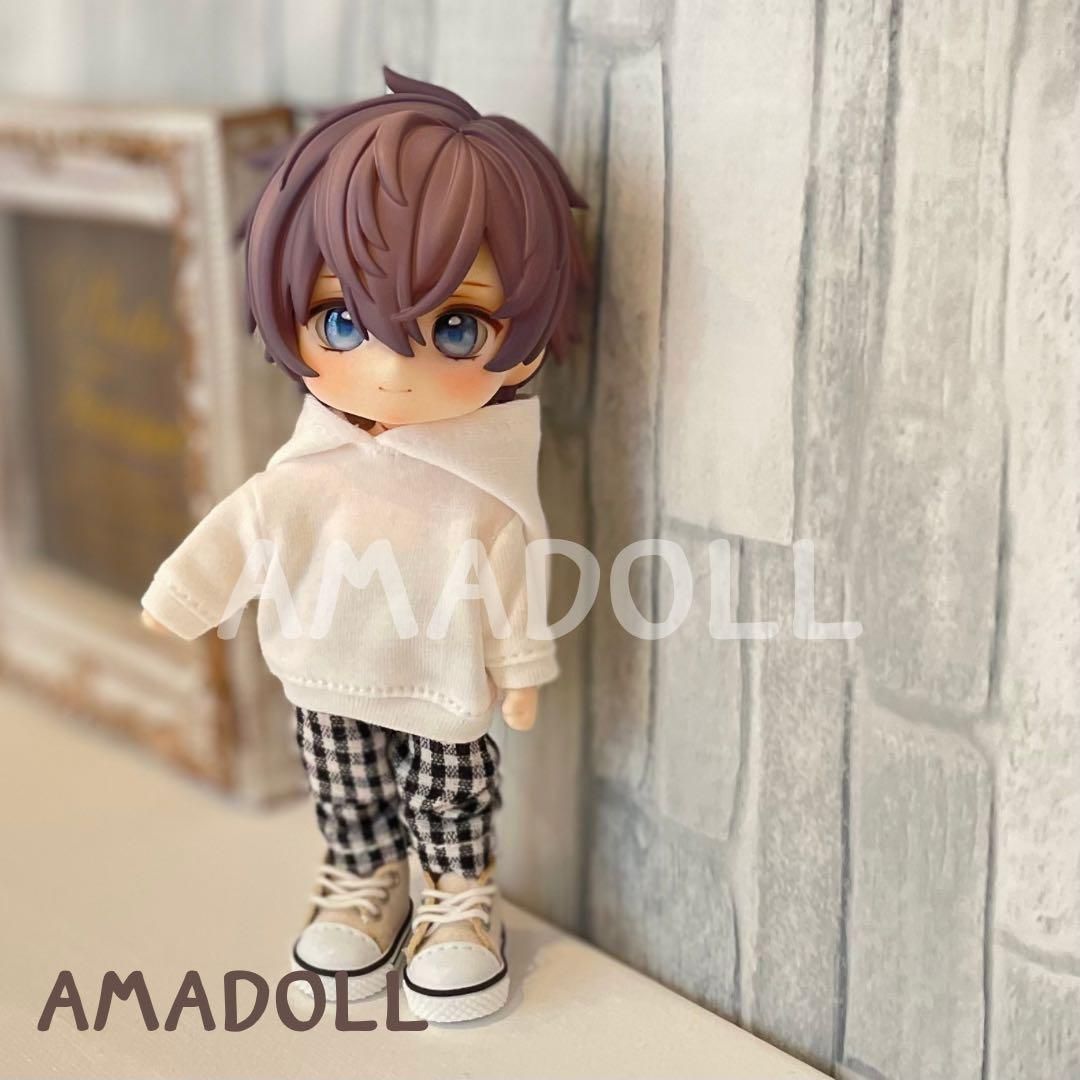高評価なギフト ねんどろいどどーる オビツ11 服 1/12 パーカー セット 男の子 コミック・アニメ
