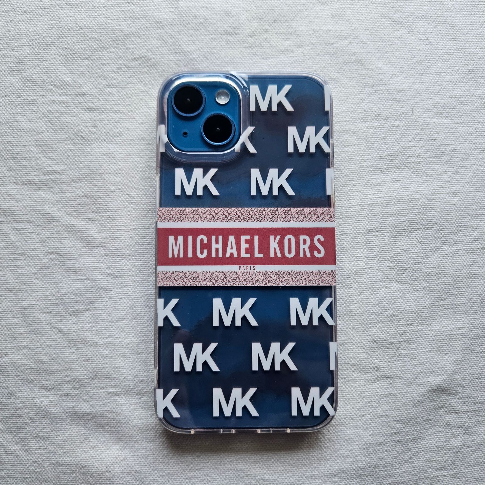 MICHAEL KORS ロゴ入りハードケース iPhone14 iPhone14Pro ハイブリッド ケース カバー マイケル