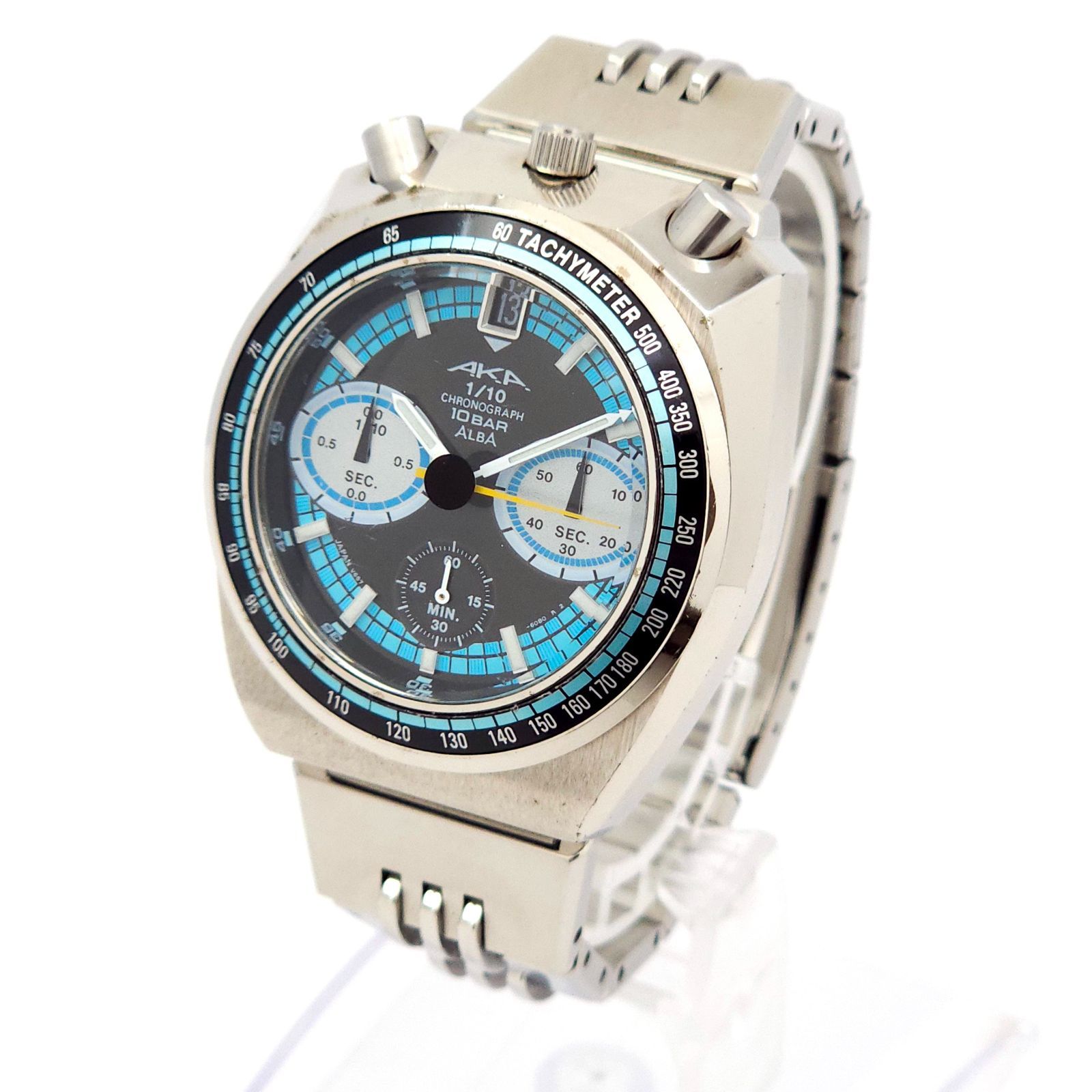 SEIKO ALBA アルバ AKA ツノクロノグラフ AMAS011 V657