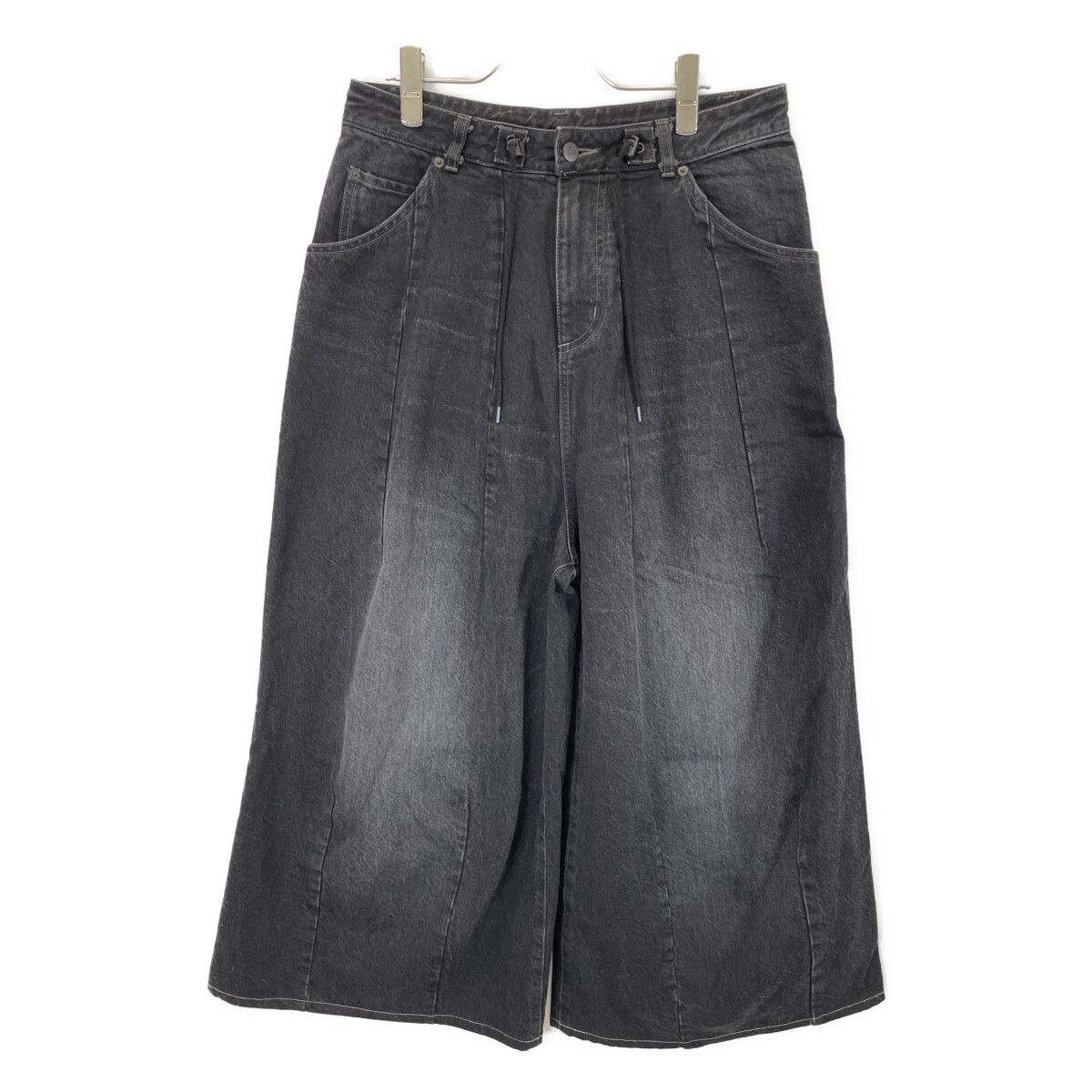needles ニードルズ QV159 ブラック H.D. BUGGY PANT 12ozデニムパンツ 1