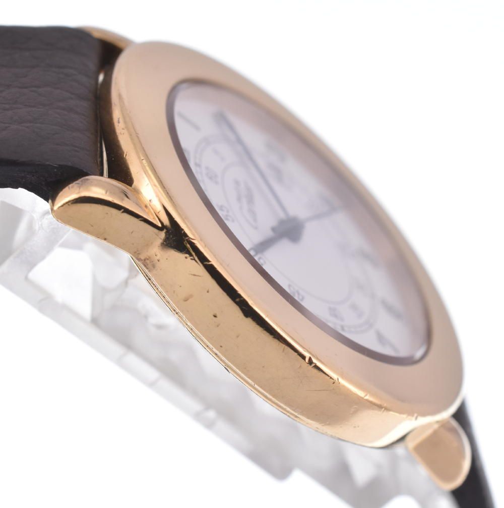 カルティエ CARTIER W100844B マスト ロンド ヴェルメイユ LM デイト