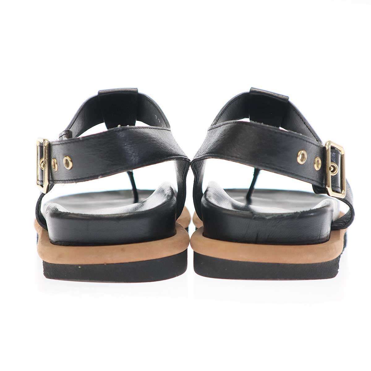 DRIES VAN NOTEN ドリスヴァンノッテン 19SS レザーサンダル 19240