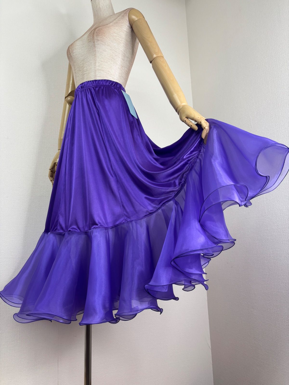 社交ダンス ドレス レッスンウェア フレアー ツーピース セットアップ