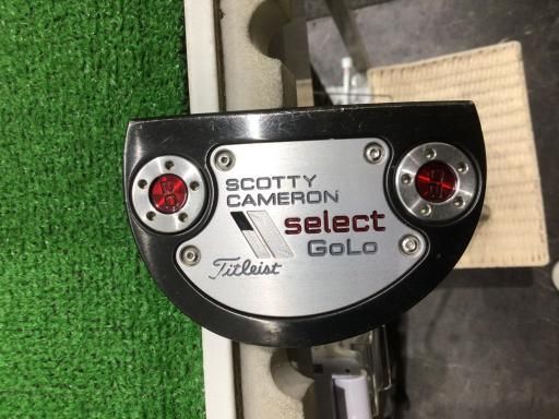 タイトリスト SCOTTY CAMERON select GoLo 33インチ パター PT スチール フレックスその他 メンズ 男性用 右利き 右用 Cランク ゴルフクラブ