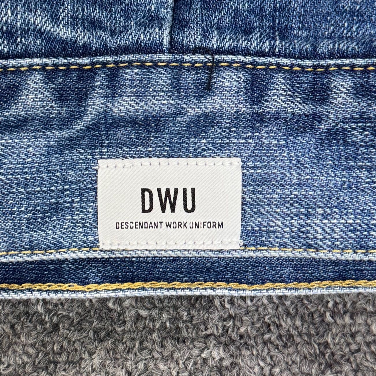 参考上代55000円 未使用品 DESCENDANT 23AW TRUCKER DENIM JACKET 