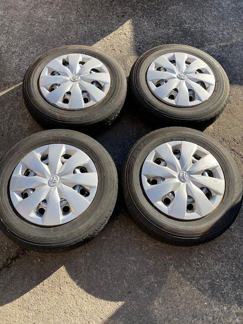 プロボックス純正 タイヤ ホイール　155/80R14 14インチ　PCD100 プロボックス 純正 鉄ホイール 4本セット 155/80R14 トヨタ 14インチ 4