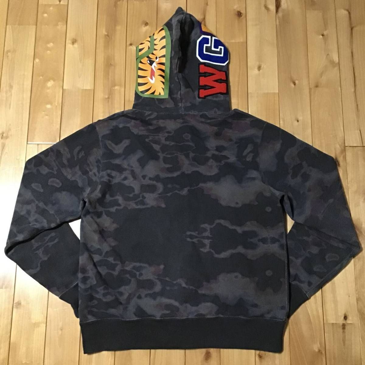 THERMOGRAPHY シャーク パーカー Lサイズ a bathing ape BAPE camo ...